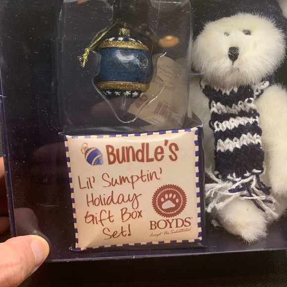 Boyds Bears Bundles Lil’ Sumptin’ Gift Box Set - Picture 2 of 6